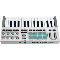 AKAI Professional MPK Mini IV Gray-AIEP3 Bundle