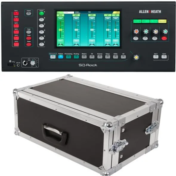 Allen & Heath SQ Rack Case Bundle