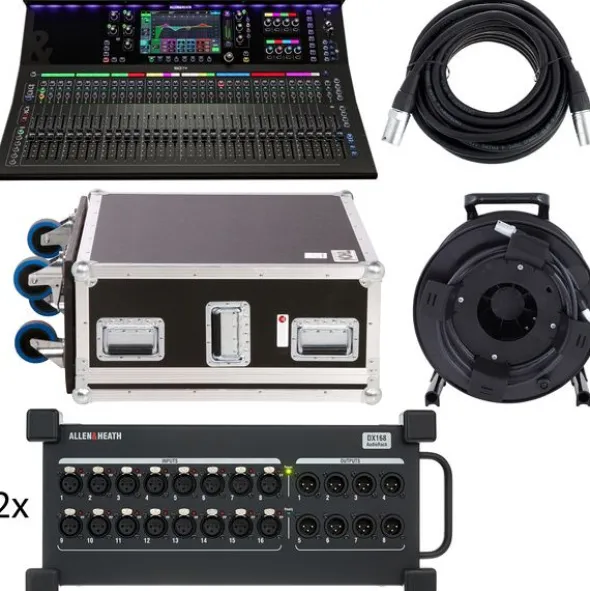Allen & Heath SQ7+ Stagebox II Bundle