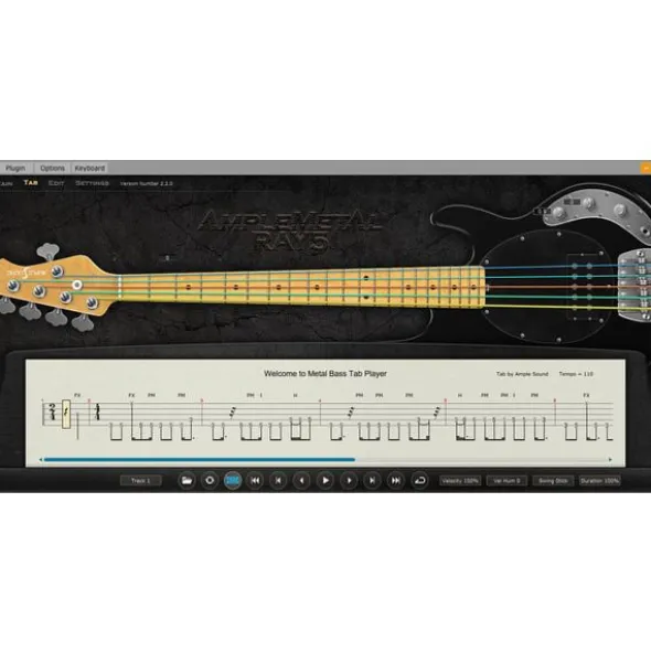 Ample Sound Ample Bass Metal Ray5 v4