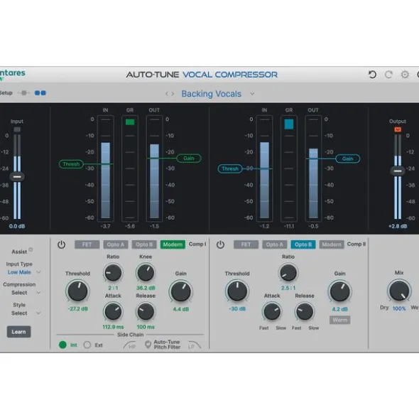 Antares AutoTune Vocal Compressor