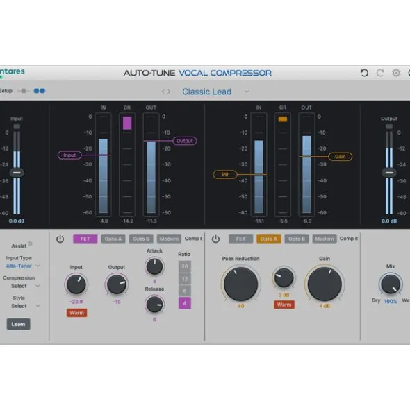Antares AutoTune Vocal Compressor