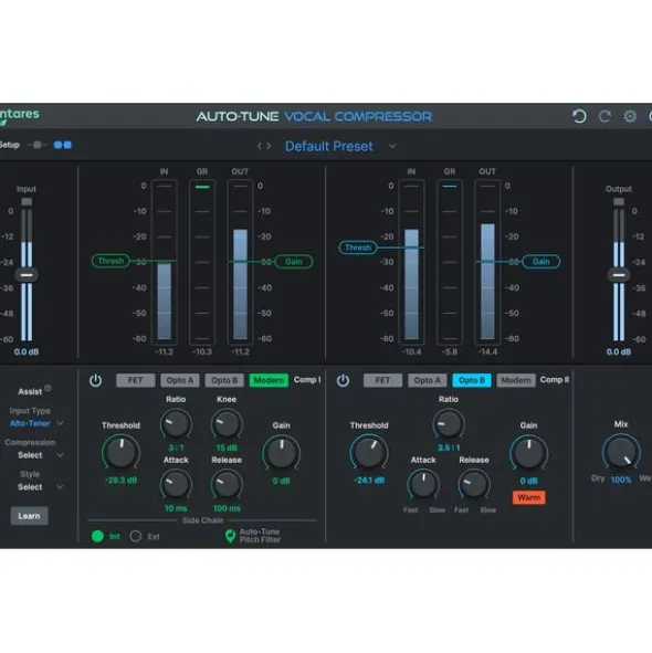 Antares AutoTune Vocal Compressor