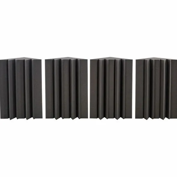 Auralex Acoustics Lenrd Bass Traps Charcoal 4