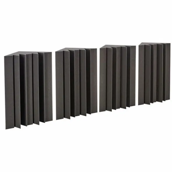 Auralex Acoustics Lenrd Bass Traps Charcoal 4