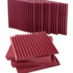 Auralex Acoustics 2" Studiofoam Wedges Burgundy