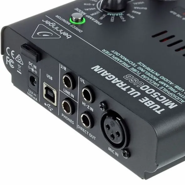 Behringer MIC500USB Tube Ultragain