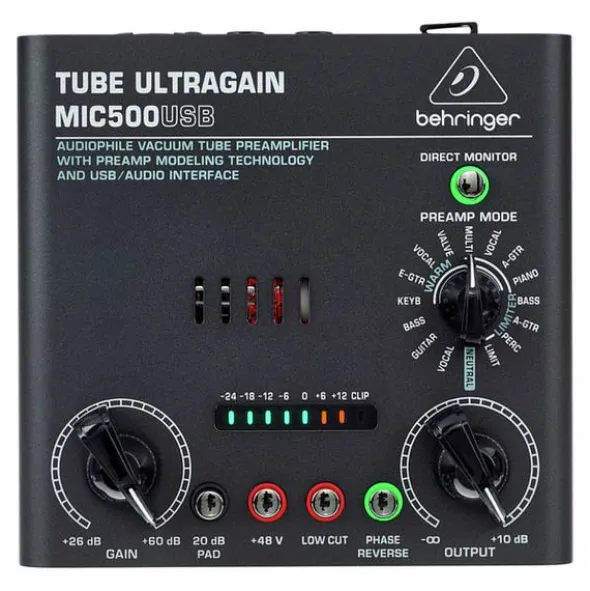 Behringer MIC500USB Tube Ultragain