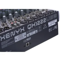 Behringer Xenyx QX1222USB Case Bundle