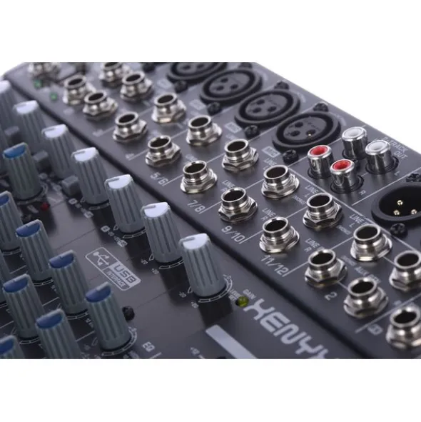 Behringer Xenyx QX1222USB Case Bundle