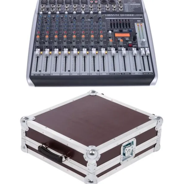 Behringer Xenyx QX1222USB Case Bundle