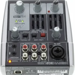 Behringer Xenyx 302USB Headset Bundle