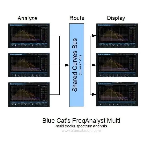 Blue Cat Audio Blue Cat's FreqAnalyst Multi
