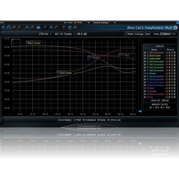 Blue Cat Audio Blue Cat's FreqAnalyst Multi