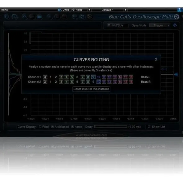 Blue Cat Audio Blue Cat's Oscilloscope Multi