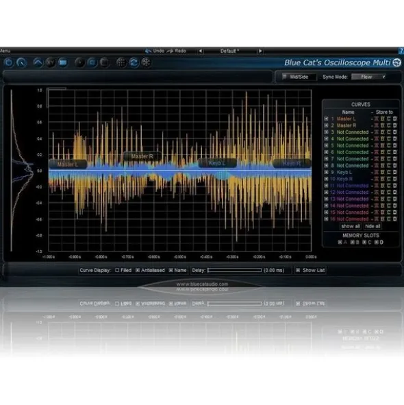 Blue Cat Audio Blue Cat's Oscilloscope Multi