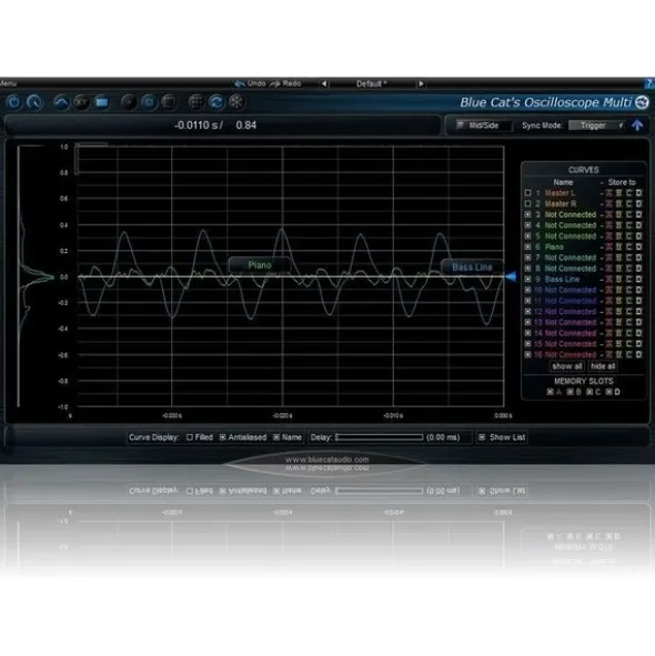Blue Cat Audio Blue Cat's Oscilloscope Multi