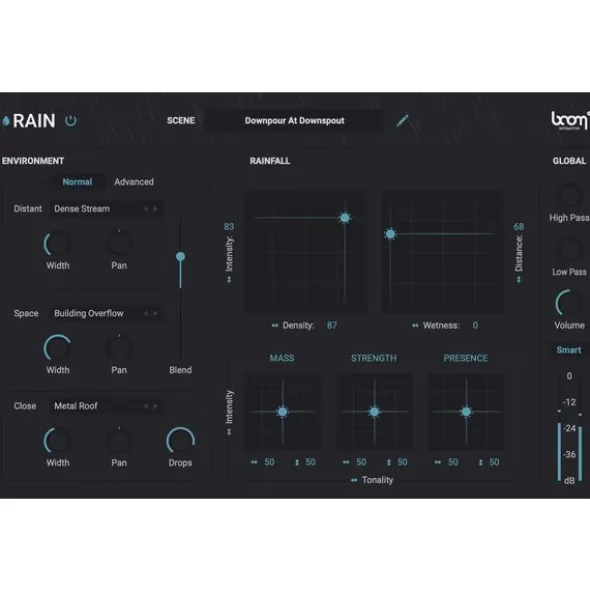 BOOM Library Rain