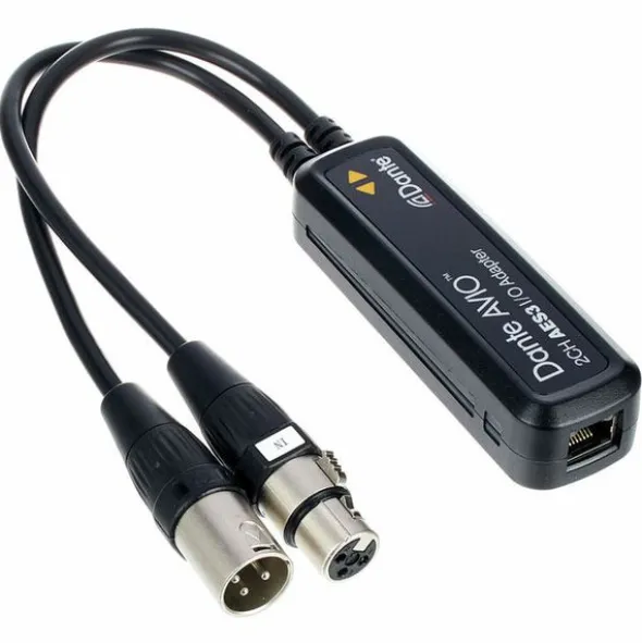 Dante AVIO AES3 IO Adapter 2x2