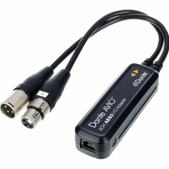 Dante AVIO AES3 IO Adapter 2x2