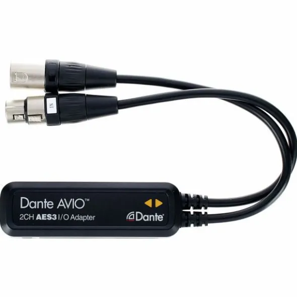 Dante AVIO AES3 IO Adapter 2x2