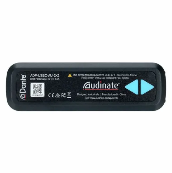Dante AVIO USB-C IO Adapter 2x2