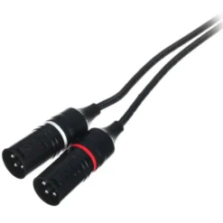 DAP-Audio FL117 TRS 90° 2x XLR/M 1.5m