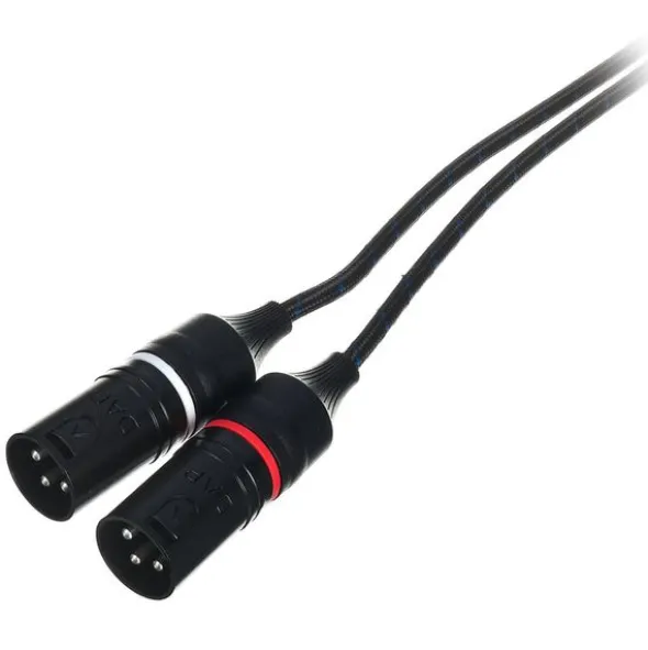 DAP-Audio FL117 TRS 90° 2x XLR/M 1.5m