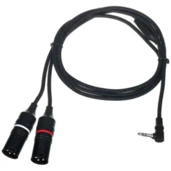 DAP-Audio FL117 TRS 90° 2x XLR/M 1.5m