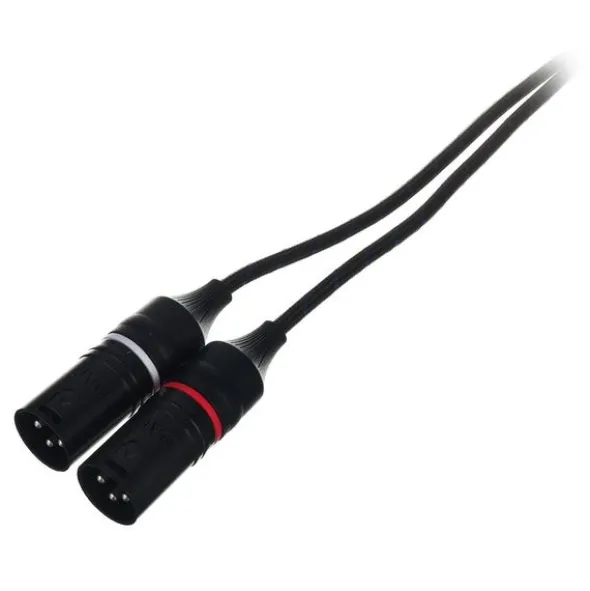 DAP-Audio FL117 TRS 90° 2x XLR/M 0.75m