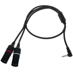 DAP-Audio FL117 TRS 90° 2x XLR/M 0.75m