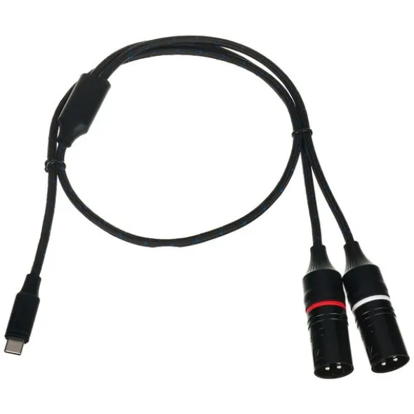 DAP-Audio FL115 USB-C to 2x XLR/M 0.75m