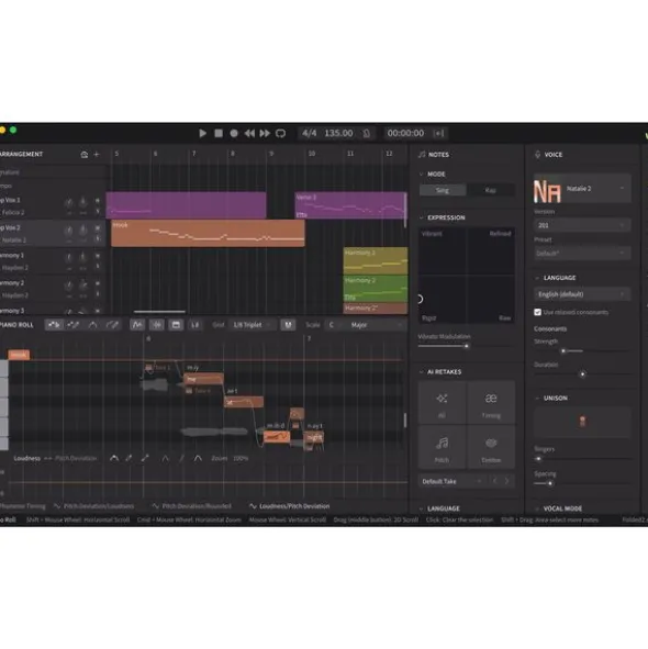 Dreamtonics SynthV Studio 2 Pro + 3 Voices