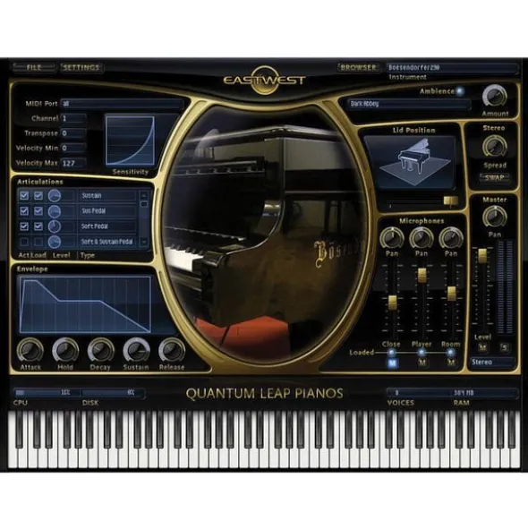 EastWest Bösendorfer 290 Platinum