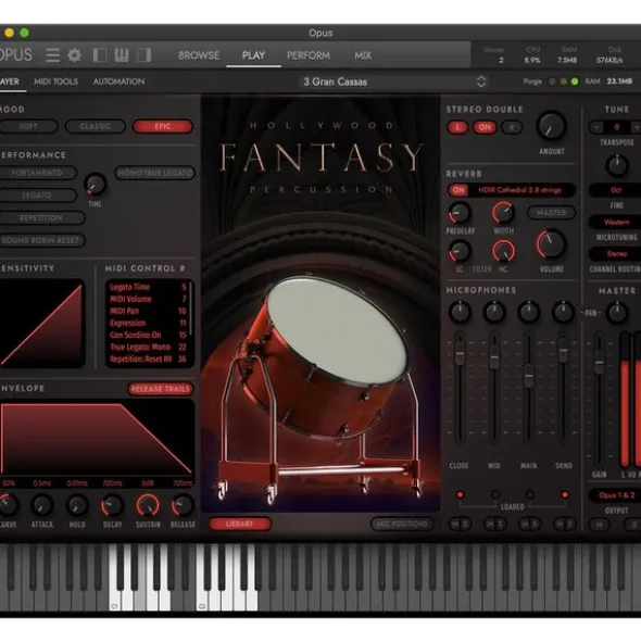 EastWest Hollywood Fantasy Percussion
