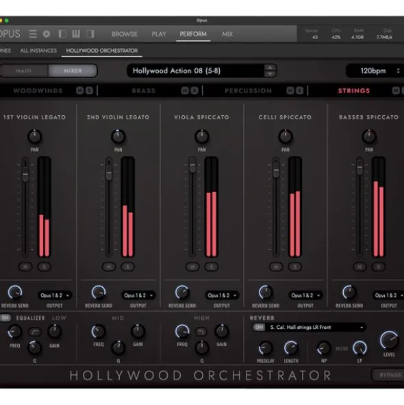 EastWest Hollywood Orchestra Opus Edit.