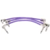 Ernie Ball Flex Patch Cable 6" purple set