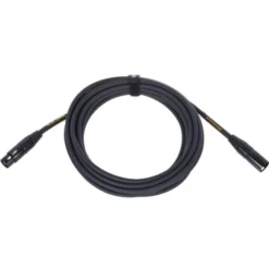 Ernie Ball Mic Cable PVC 20ft BK