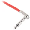 Ernie Ball Red Flex Ribbon Patch Cable 3"