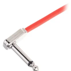 Ernie Ball Red Flex Ribbon Patch Cable 3