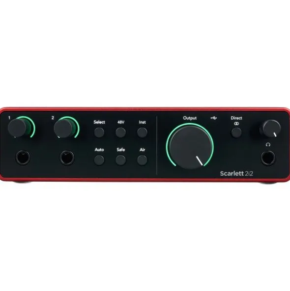 Focusrite Scarlett 2i2 4th Gen. Mic Bund