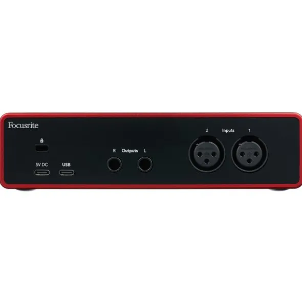 Focusrite Scarlett 2i2 4th Gen. Mic Bund