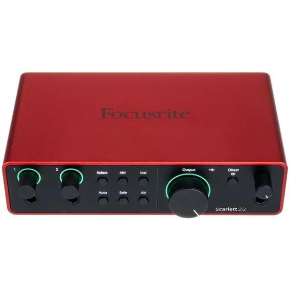 Focusrite Scarlett 2i2 4th Gen. Mic Bund
