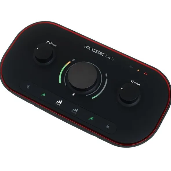 Focusrite Vocaster Two Headphone Bundle