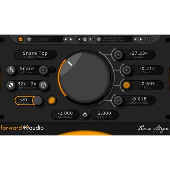 forward audio faTimeAlign
