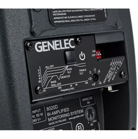 Genelec 8020 DPM Stand Bundle BK