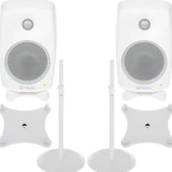 Genelec 8020 DPM Stand Bundle WH