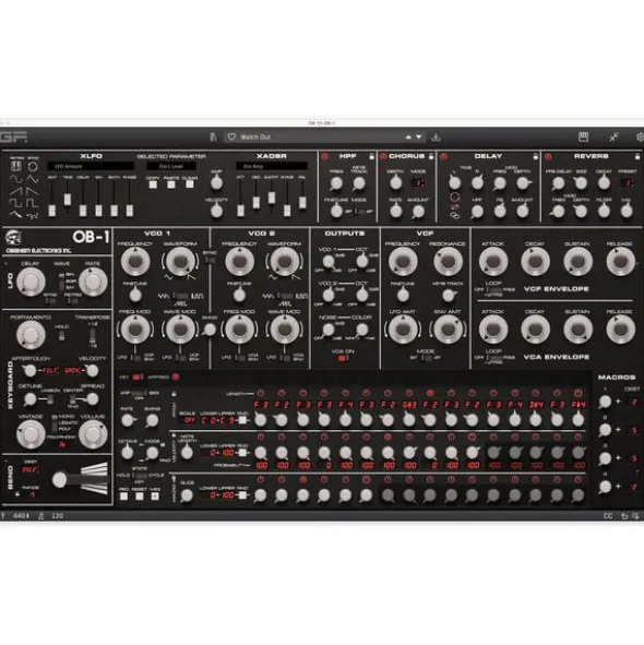 GForce Oberheim OB-1