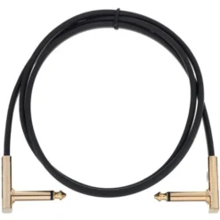 Harley Benton Pro-100 Gold Flat Patch Cable