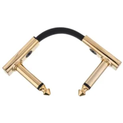 Harley Benton Pro-5 Gold Flat Patch Cable